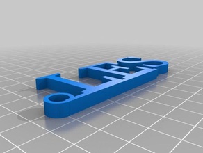 less key chain accessories customized 3d print model - Mito3D