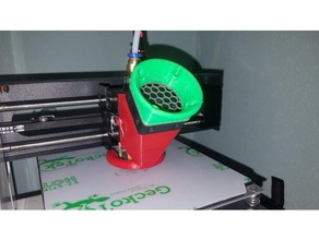 velocity stack fan guard 30mm remix 3d printer parts duct shroud mpsm 3d print model - Mito3D