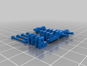 4 link süspansiyon araçlar 3d print model - Mito3D