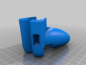 molto migliorata singolo joycon titolare l'elettronica delfino gioco di grip modificati nintendo interruttore 3d print model - Mito3D