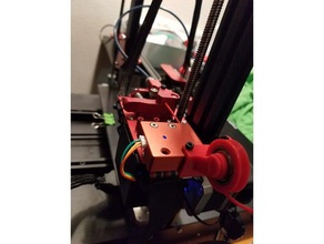 cr10s pro série de filamentos avanço do rolo filamento sensor mover mod 3d a impressora os acessórios 608 rolamento guia flexíveis 3d print model - Mito3D