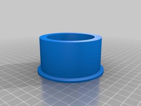 la mia iso personalizzata flangia kf parametrico ingegneria 3d print model - Mito3D