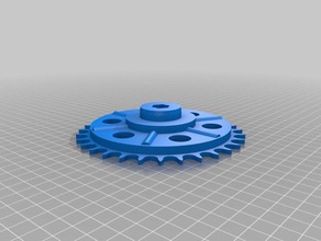 sprocket mount parts engineering 3d print model - Mito3D