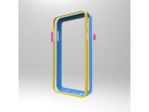 samsung c8 j7 plus bumper mobile phone case hard 3d print model - Mito3D