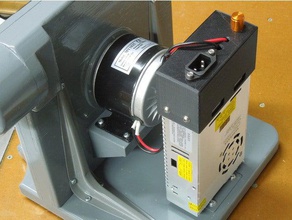 24vdc 20amp power supply end cover air blower calliope mini-calliope popular mechanics 3d print model - Mito3D