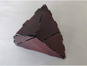 steffens flexível poliedro matemática arte 3d print model - Mito3D