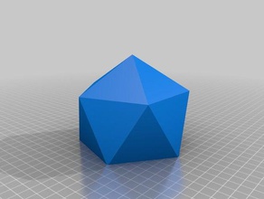 geometric desk container containers 3d print model - Mito3D