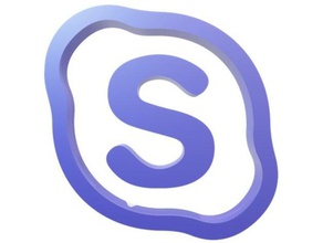 skype logo 3d baskı 3d print model - Mito3D