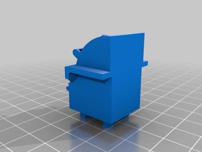 barbekü &agrave gaz oyuncak oyun aksesuarlar dcors modlisme Gaz Barbekü ho ölçek 3d print model - Mito3D