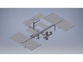 international space station physics astronomy iss nasa 3d print model - Mito3D