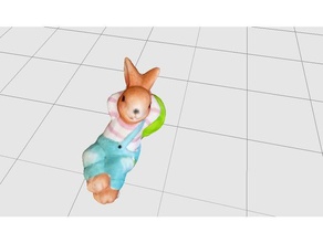 easter bunny sculptures design egg 3d print model - Mito3D