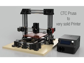 ctc prusa -&gt molto solido 3d-printer le stampanti Stampante 3d compact i3 gli aggiornamenti incisore laser fresatura 3d print model - Mito3D
