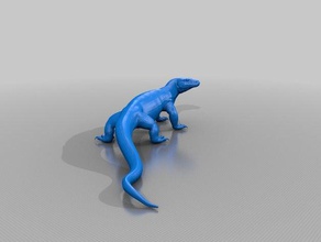 dragão-de-komodo jogos 3d print model - Mito3D