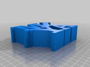 miya fourtilt Skulpturen angepasst 3d print model - Mito3D