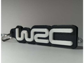 wrc Anahtarlık işaretler logoları araba anahtarları kir anahtar zinciri ralli rallycross 3d print model - Mito3D