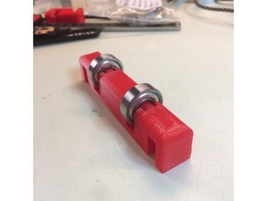 pretty good filament roller ball bearings makerfarm pegasus 3d printer accessories 3d print model - Mito3D