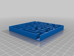my customized maze generator pure openscad 5 toys games 3d print model - Mito3D