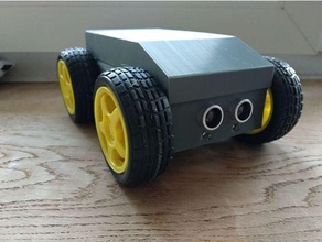 voiture rc en évitant les obstacles véhicules 3d print model - Mito3D