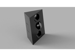 3030 corexy motor shims 3d printer parts core xy hevo hypercube evolution 3d print model - Mito3D