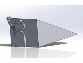 batente de porta gadgets dos desenhos animados doorstop 3d print model - Mito3D