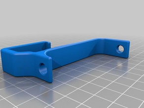 aquarium air-line tubing holder dosing diy 3d print model - Mito3D