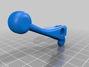 universal starter poignée bricolage 3d print model - Mito3D