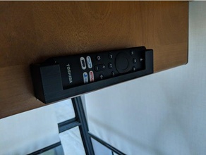 toshiba feu télécommande du téléviseur holderwall de montage l'organisation amazon firetv à distance contrôle tv 3d print model - Mito3D