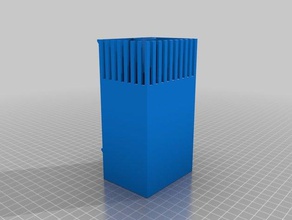 fluval overflow box pets filter fishtank 3d print model - Mito3D