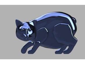 de la isla man mao a los animales cat el chat gato katze gatito kitty meow 3d print model - Mito3D