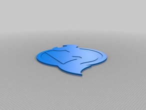 new jersey devils 3d baskı hokey buz hokeyi nhl logosu 3d print model - Mito3D