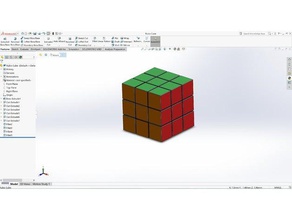 rubiks cube 3d de l'impression rubix 3d print model - Mito3D