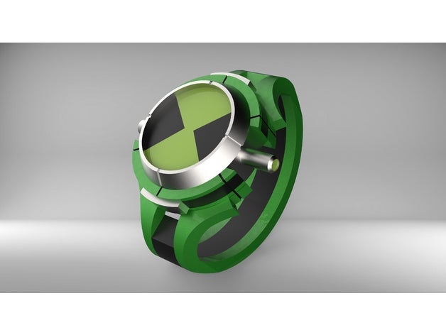 omnitrix de ben 10 fuerza alienígena props 3D print model - Mito3D