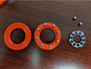 temporary replacement 51105 bearing robotics 3d print model - Mito3D