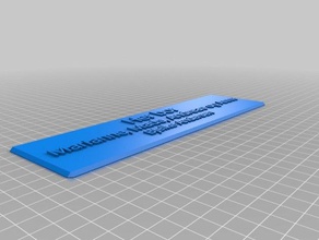 marianne office personalizzato 3d print model - Mito3D