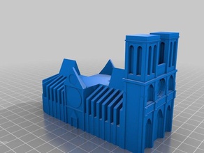 la catedral de notre-dame titular vela exploraciones las réplicas portavelas ikea notredame notre dame 3d print model - Mito3D