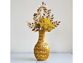 cubist vase containers cube flower flowerpot pot geometric vases 3d print model - Mito3D