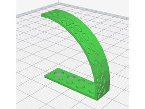 overhang test piece 3d printing tests 3d print model - Mito3D