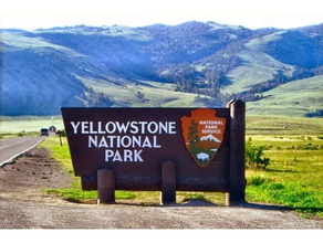 yellowstone national park-Gelände Modelle 3dmodel 3d print model - Mito3D