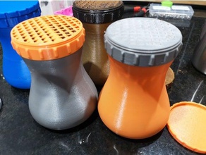 rubspice çalkalayıcı mutfak yemek iş ortamına uygun olmayan rub şişe 3d print model - Mito3D