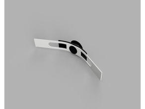 welding strap placeholder diy headgear mechanical mockup step 3d print model - Mito3D
