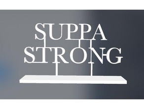 suppa strong 3d printing strongprint supaflat 3d print model - Mito3D