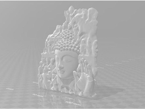 buddha remix sculptures 3d print model - Mito3D