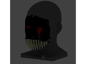 máscara de 20 el traje horror miedo 3d print model - Mito3D