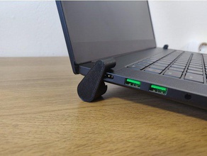 kuna laptop stand smaller 15mm clearance computer 3d print model - Mito3D