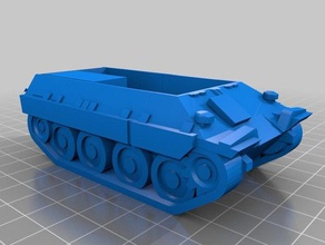 katzchen apc brinquedo jogo os acessórios ww2 tanque 3d print model - Mito3D