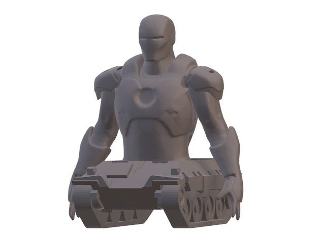 iron man réservoir 3d l'impression 3D print model - Mito3D