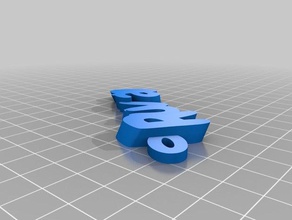 ruvan Anahtarlık özelleştirilmiş 3d print model - Mito3D