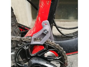 mountain bike, guida catena yt jeffy sport all'aperto 3d print model - Mito3D