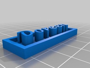doreensookie de aprendizaje personalizado 3d print model - Mito3D