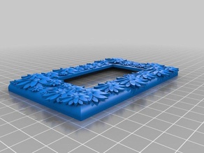 benutzerdefinierte Blume Schalter Abdeckung Vereinigten Staaten Häuser Haushalt 3dprintable 3dprinting kundengebundene diy hausgemachte Erfinder Licht 3d print model - Mito3D